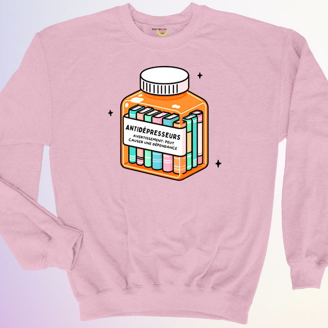 CREWNECK / ANTIDEPRESSEURS LIVRES