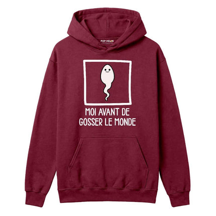 HOODIE / AVANT DE GOSSER LE MONDE