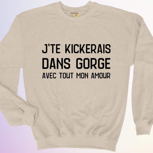 CREWNECK / AVEC TOUT MON AMOUR