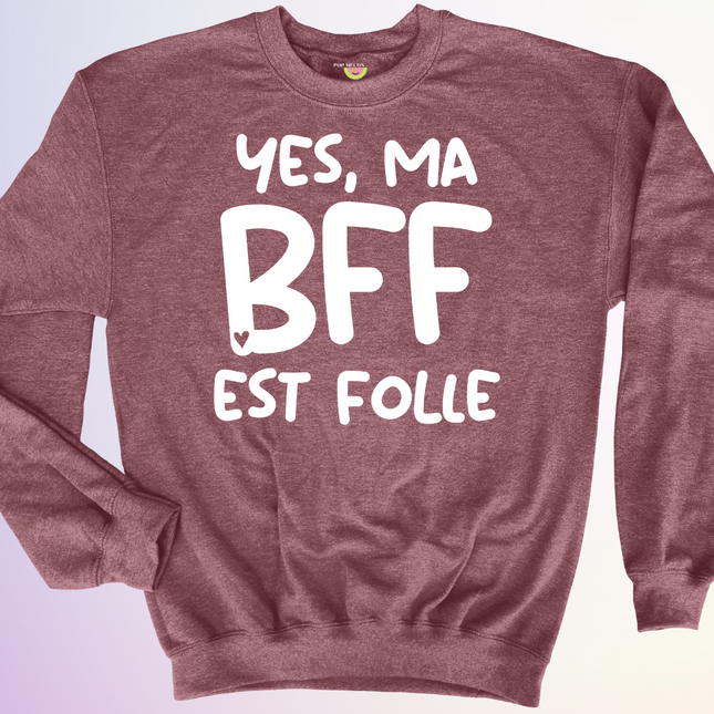 CREWNECK / DUO BFF FOLLE