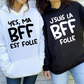 HOODIE / DUO BFF FOLLE