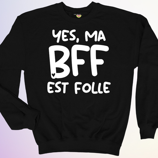 CREWNECK / DUO BFF FOLLE