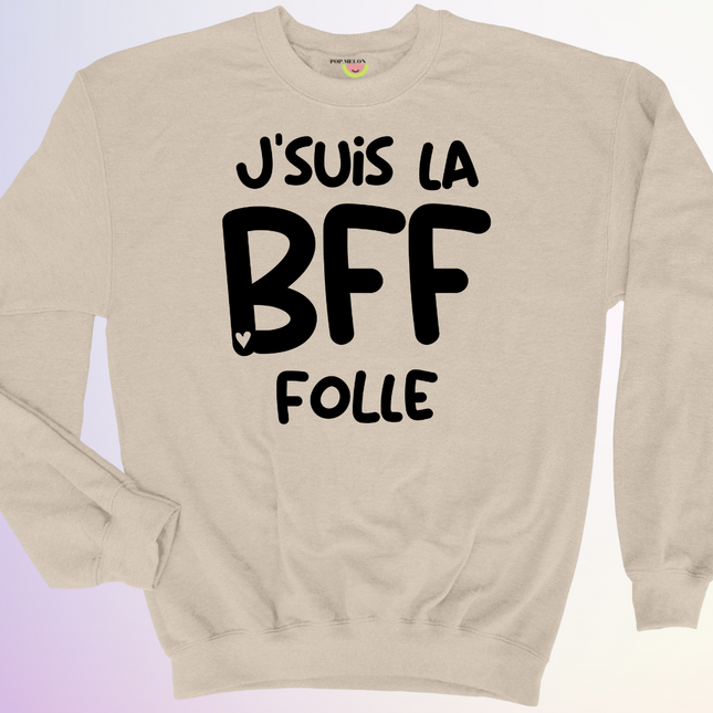CREWNECK / DUO BFF FOLLE