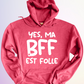 HOODIE / DUO BFF FOLLE