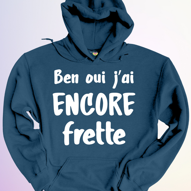 HOODIE / BEN OUI JAI ENCORE FRETTE