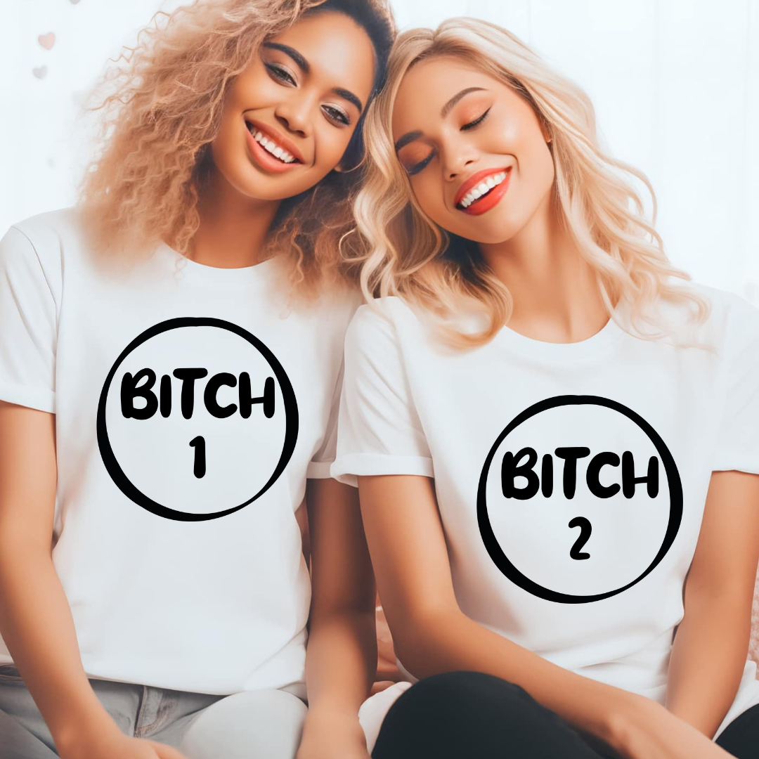 T-SHIRT / DUO BITCH