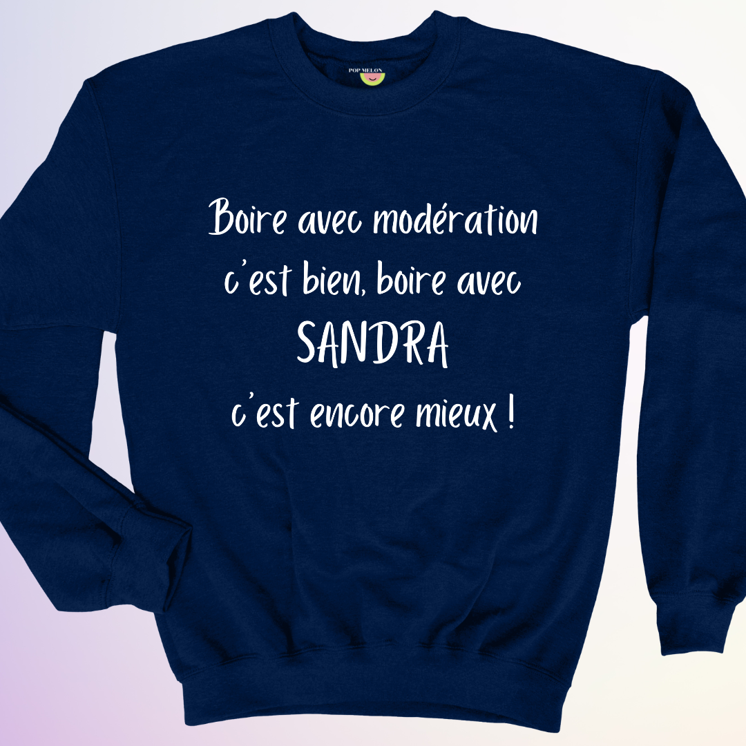 CREWNECK / BOIRE AVEC...