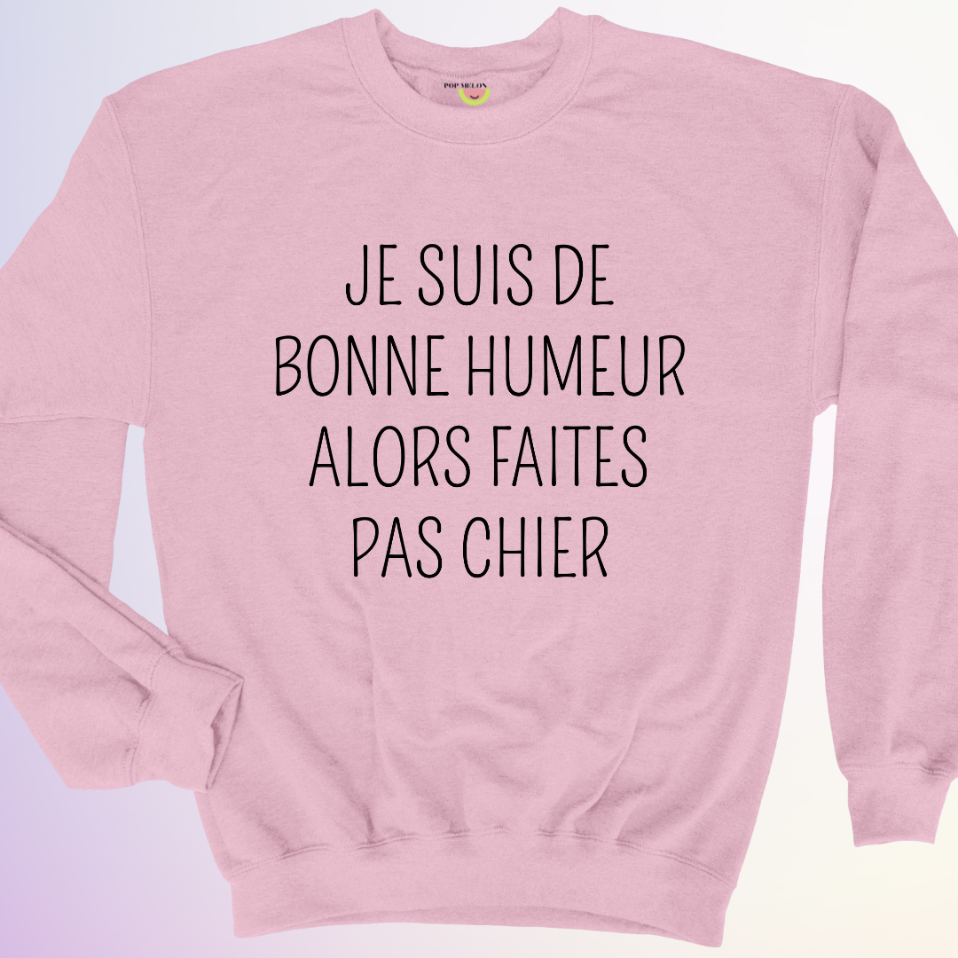 CREWNECK / BONNE HUMEUR