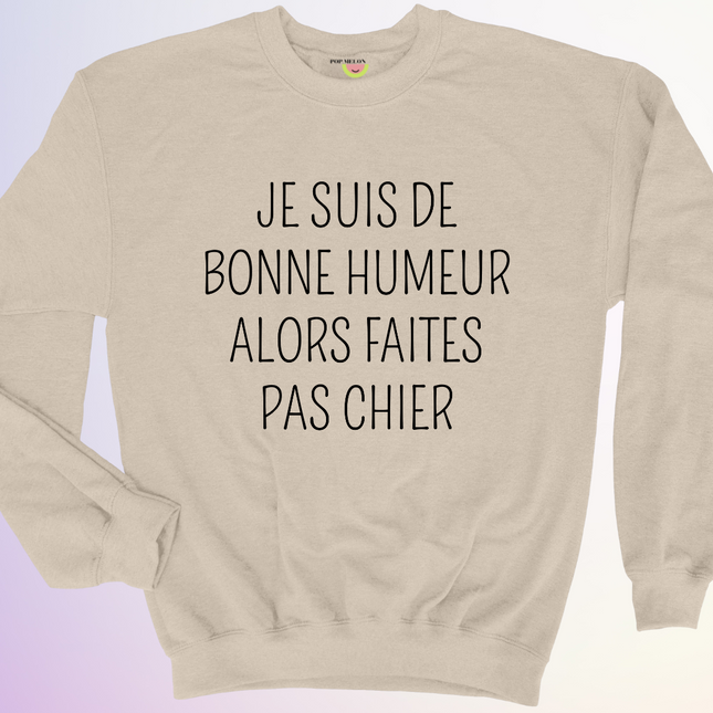 CREWNECK / BONNE HUMEUR