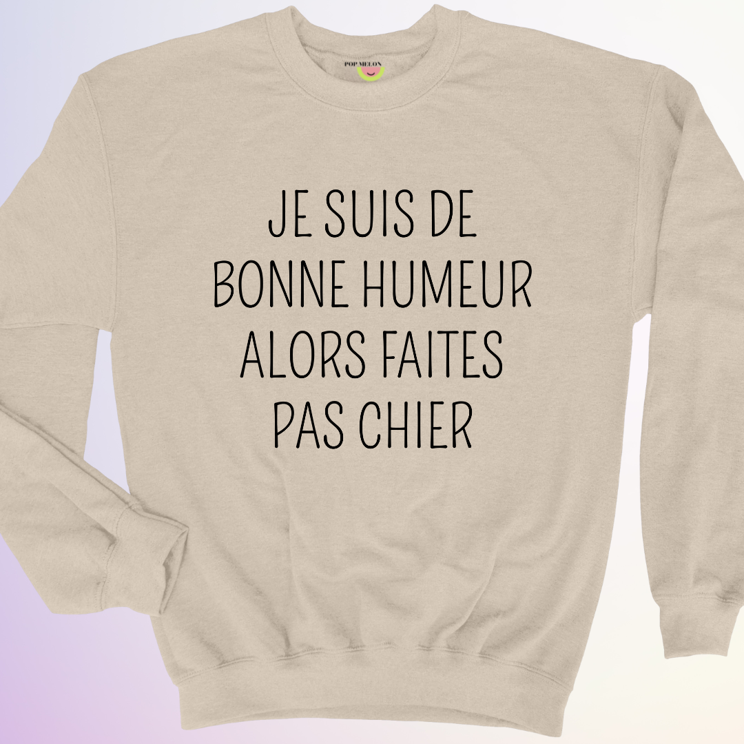 CREWNECK / BONNE HUMEUR