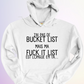 HOODIE / BUCKET LIST