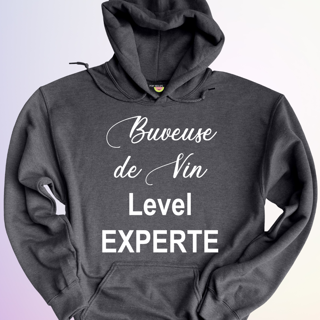 HOODIE / BUVEUSE DE VIN LEVEL EXPERTE