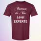 T-SHIRT / BUVEUSE DE VIN LEVEL EXPERTE