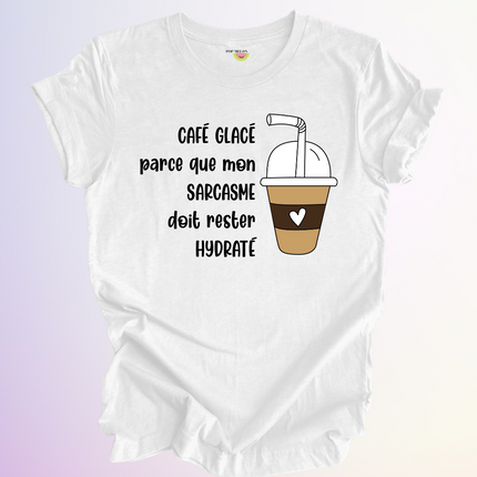 T-SHIRT / CAFE GLACE SARCASME