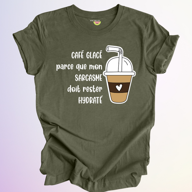 T-SHIRT / CAFE GLACE SARCASME