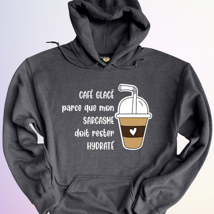HOODIE / CAFE GLACE SARCASME