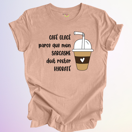 T-SHIRT / CAFE GLACE SARCASME