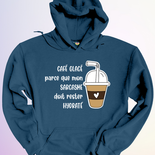 HOODIE / CAFE GLACE SARCASME