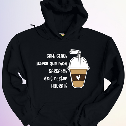 HOODIE / CAFE GLACE SARCASME