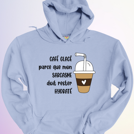 HOODIE / CAFE GLACE SARCASME