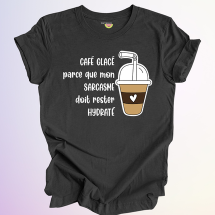 T-SHIRT / CAFE GLACE SARCASME