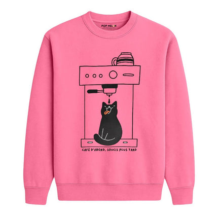 CREWNECK / CAFE DABORD SOUCIS PLUS TARD