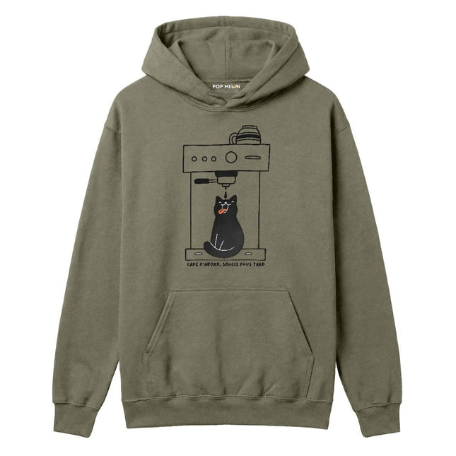 HOODIE / CAFE DABORD SOUCIS PLUS TARD