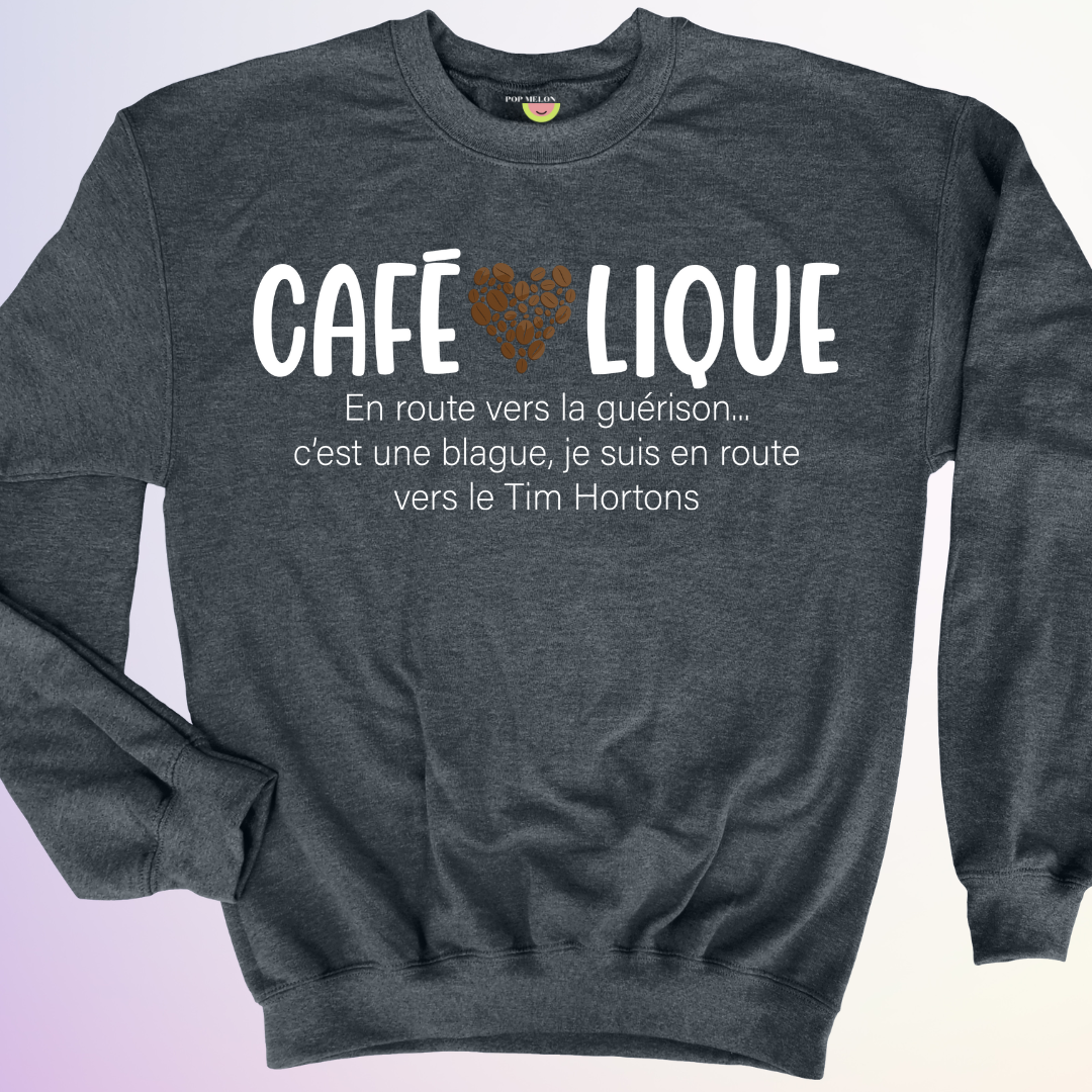 CREWNECK / CAFEHOLIC