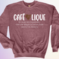 CREWNECK / CAFEHOLIC