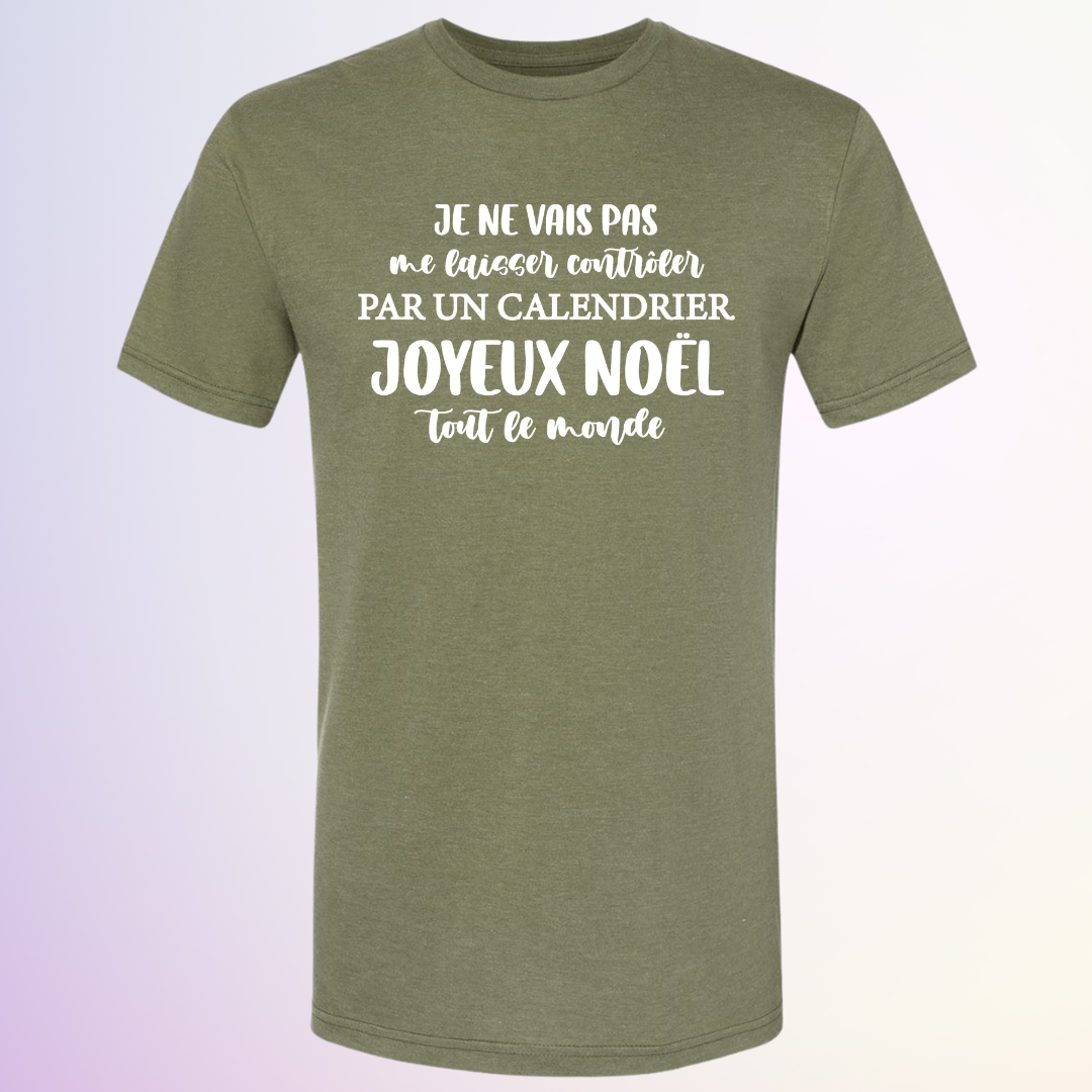 T-SHIRT / CALENDRIER JOYEUX NOEL