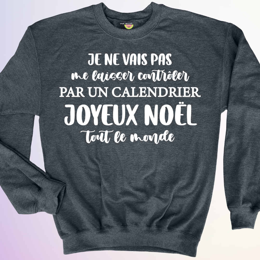 CREWNECK / CALENDRIER JOYEUX NOEL