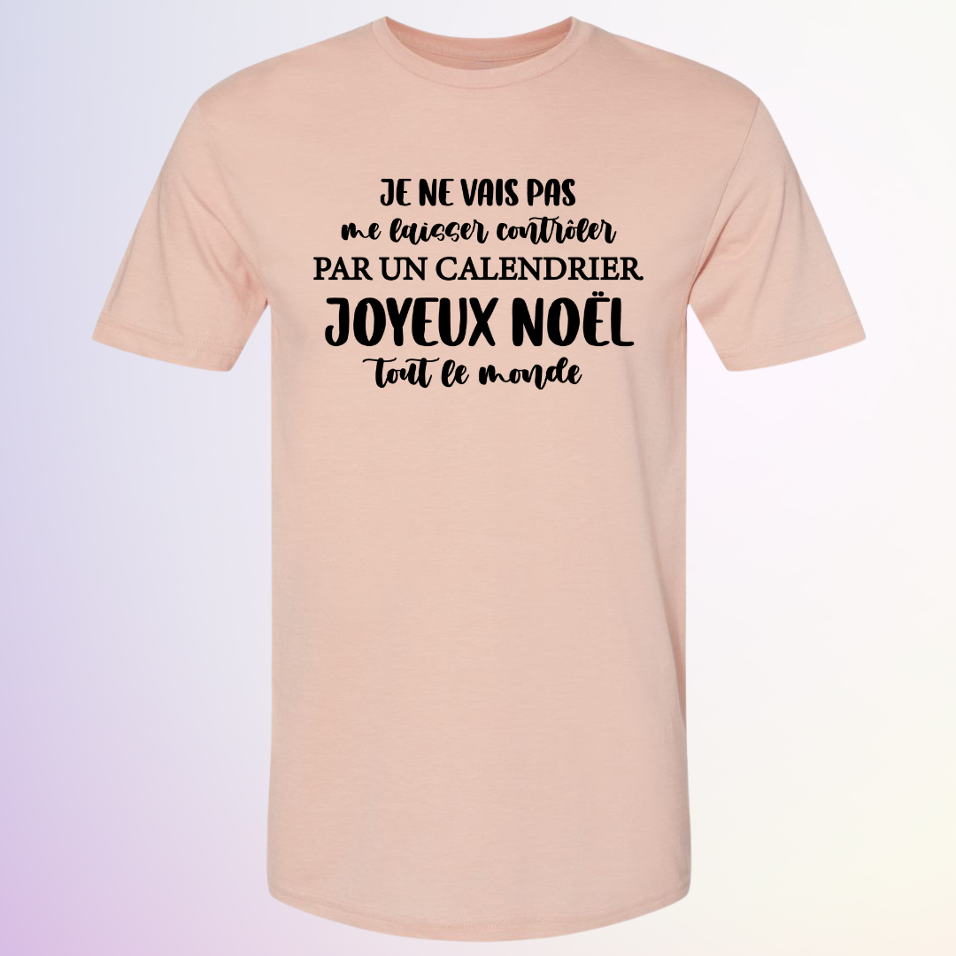 T-SHIRT / CALENDRIER JOYEUX NOEL