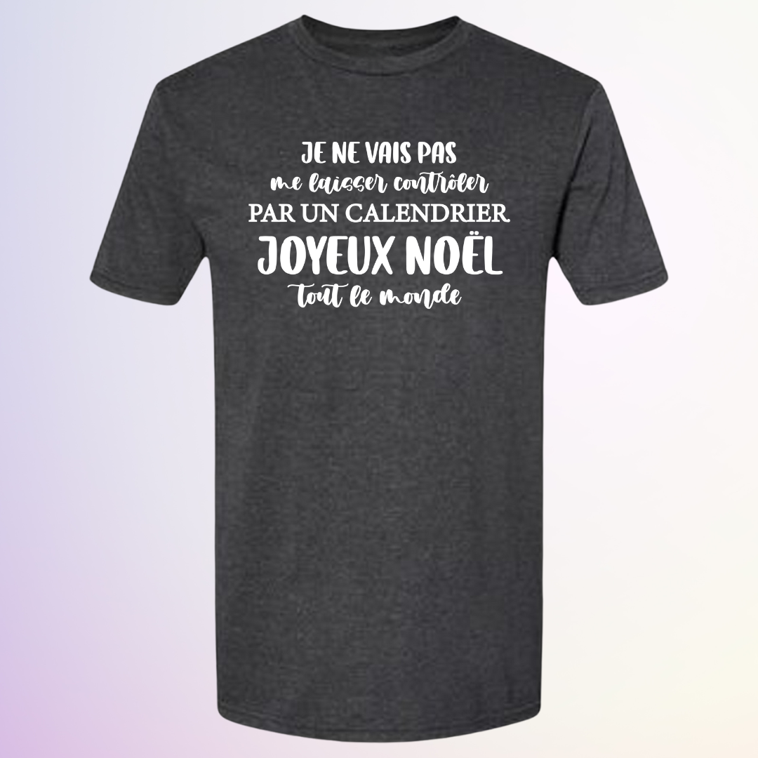 T-SHIRT / CALENDRIER JOYEUX NOEL