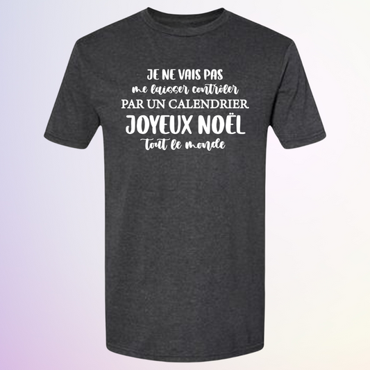 T-SHIRT / CALENDRIER JOYEUX NOEL