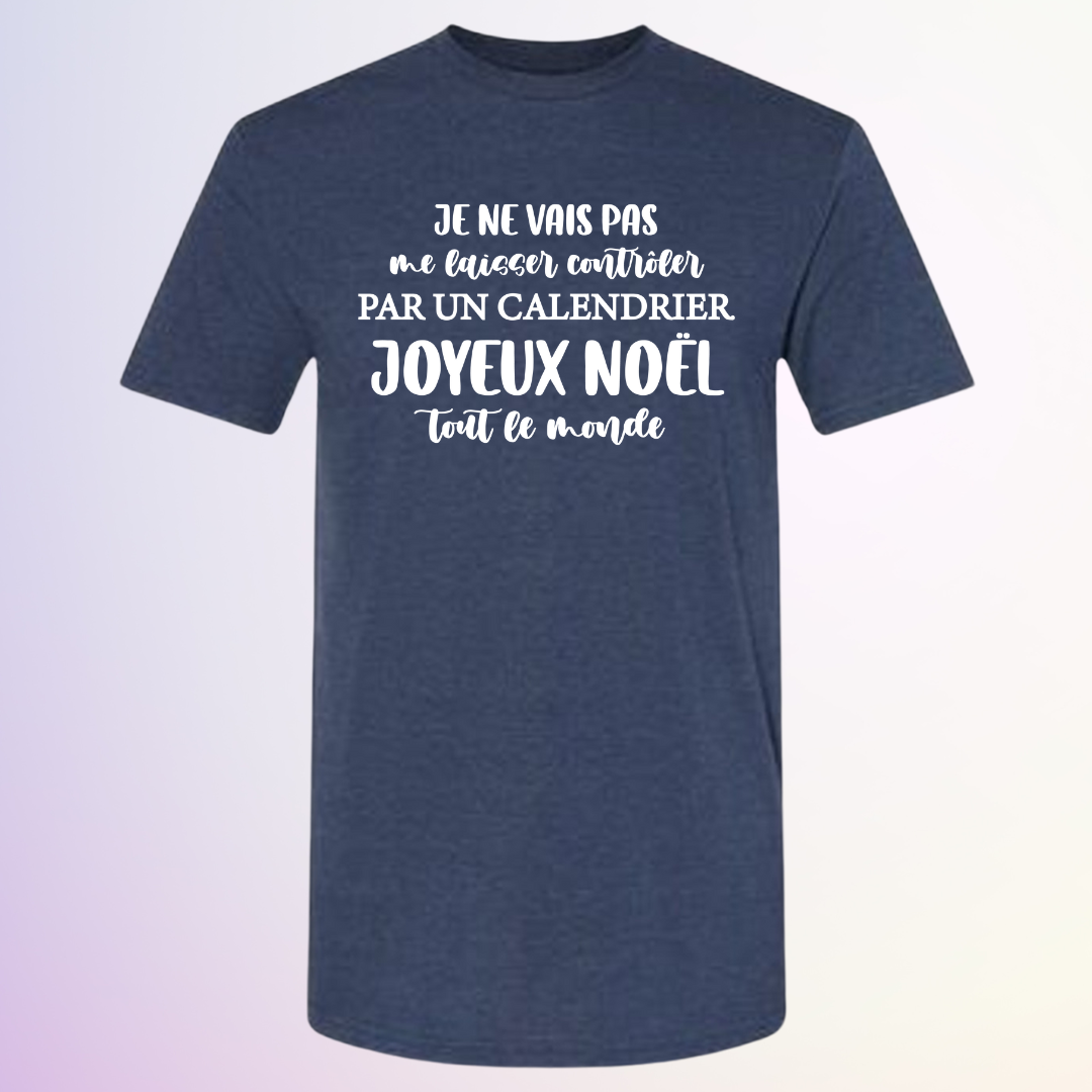 T-SHIRT / CALENDRIER JOYEUX NOEL