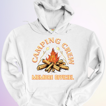 HOODIE / CAMPING CREW MEMBRE OFFICIEL