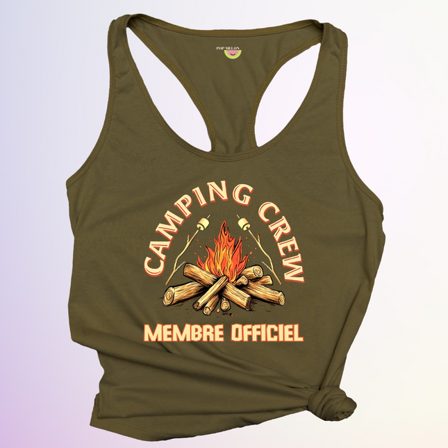 CAMISOLE / CAMPING CREW MEMBRE OFFICIEL