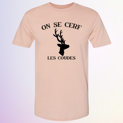 T-SHIRT / CERF LES COUDES