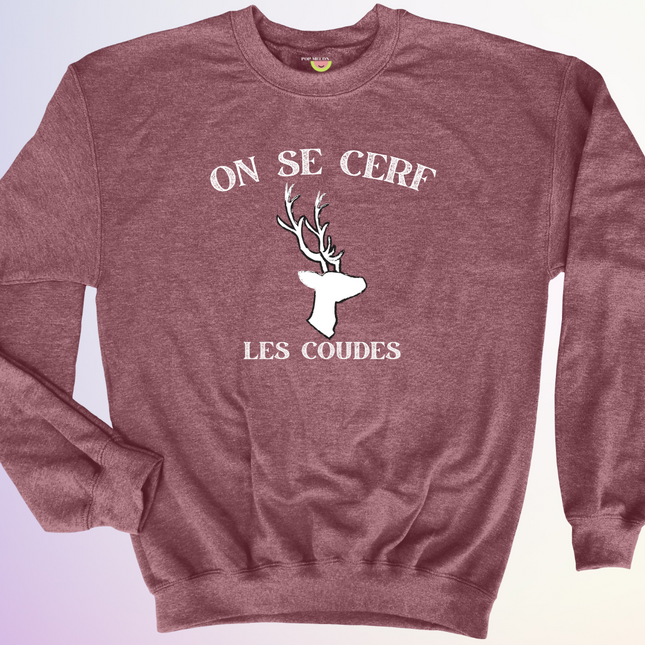 CREWNECK / CERF LES COUDES
