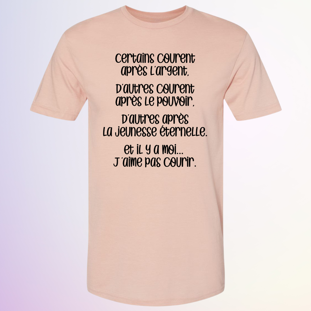 T-SHIRT / CERTAINS COURENT APRES