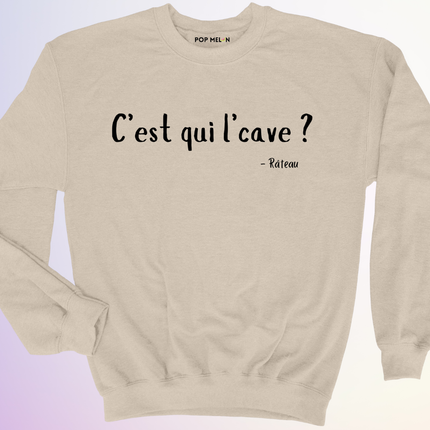 CREWNECK / CEST QUI LCAVE