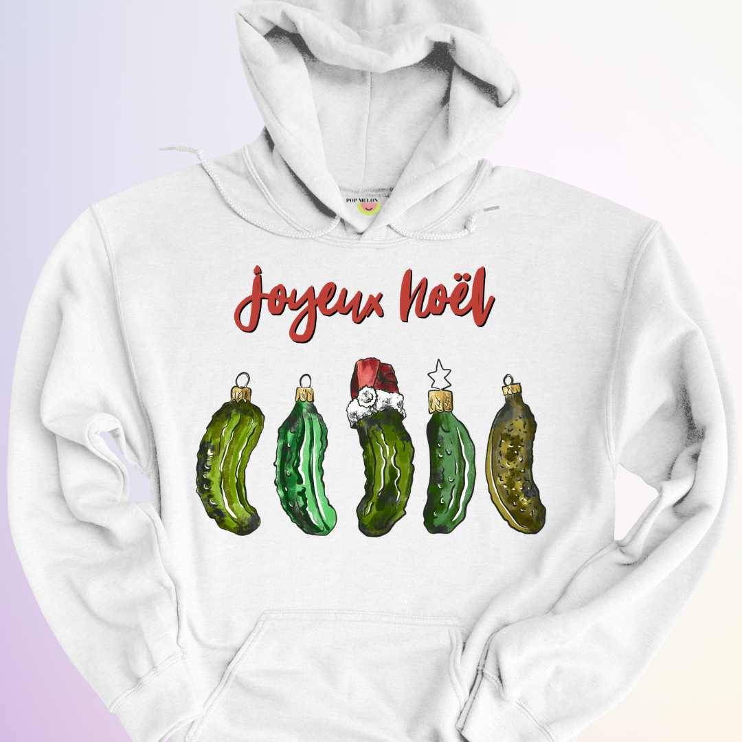 HOODIE / CORNICHONS DE NOEL