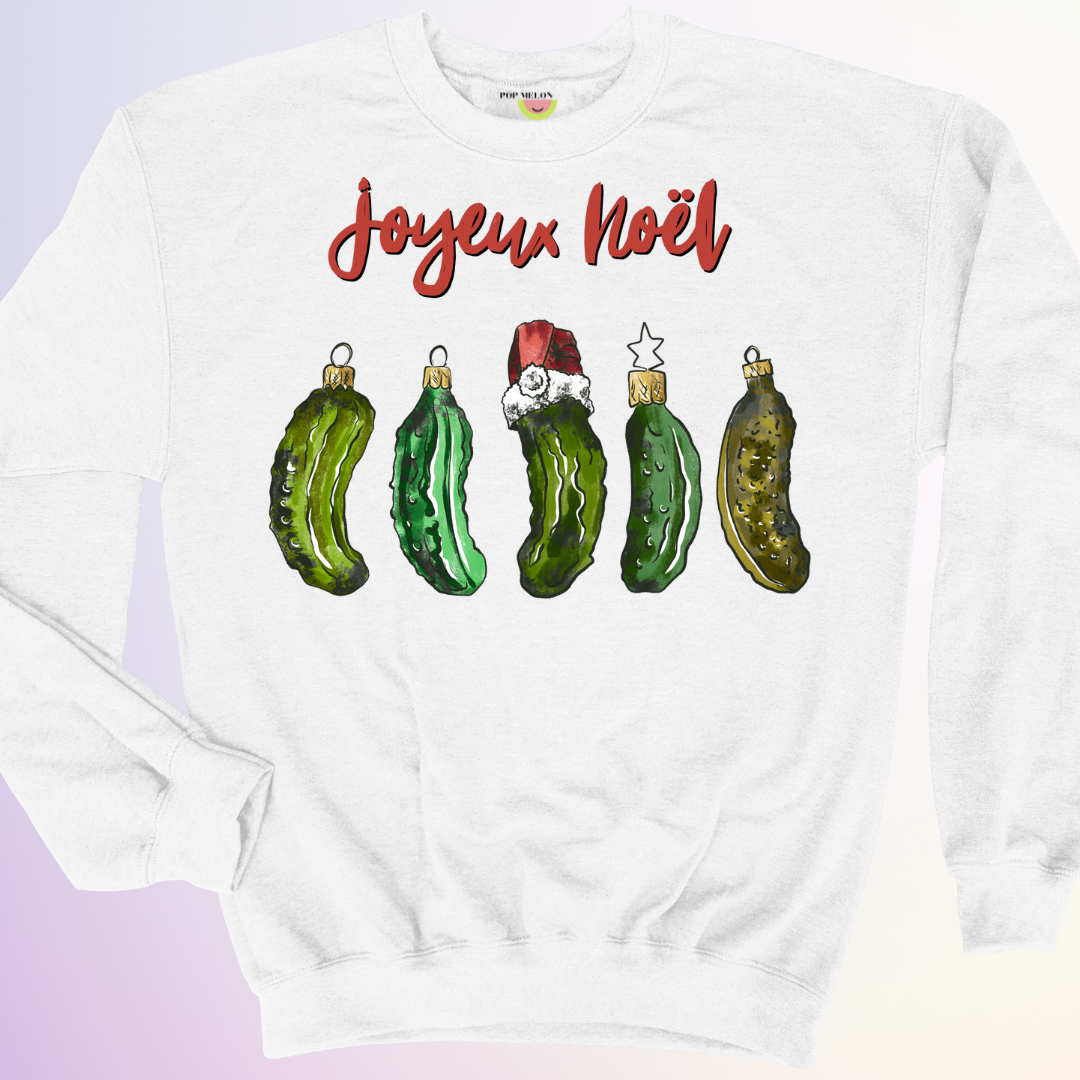 CREWNECK / CORNICHONS DE NOEL