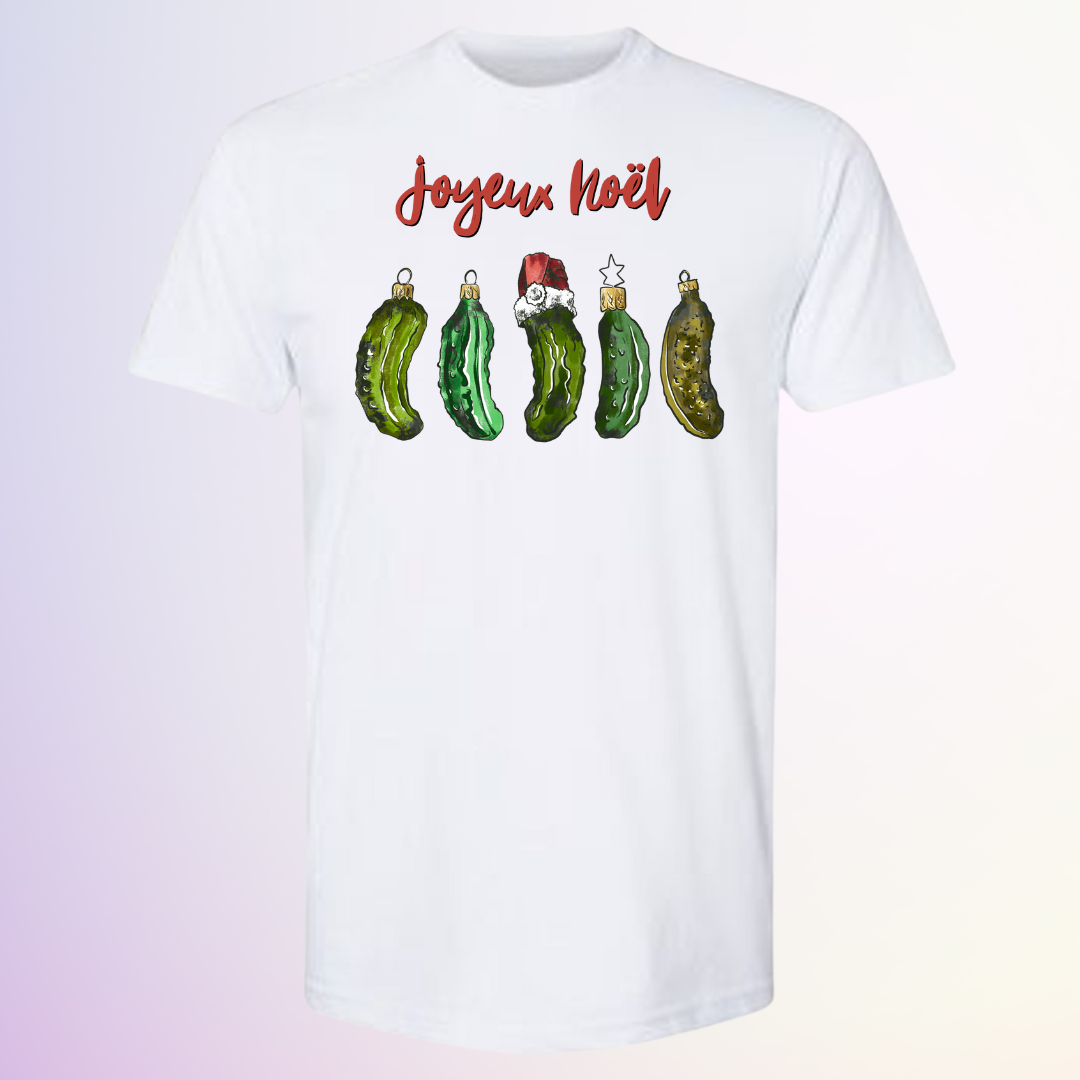 T-SHIRT / CORNICHONS DE NOEL