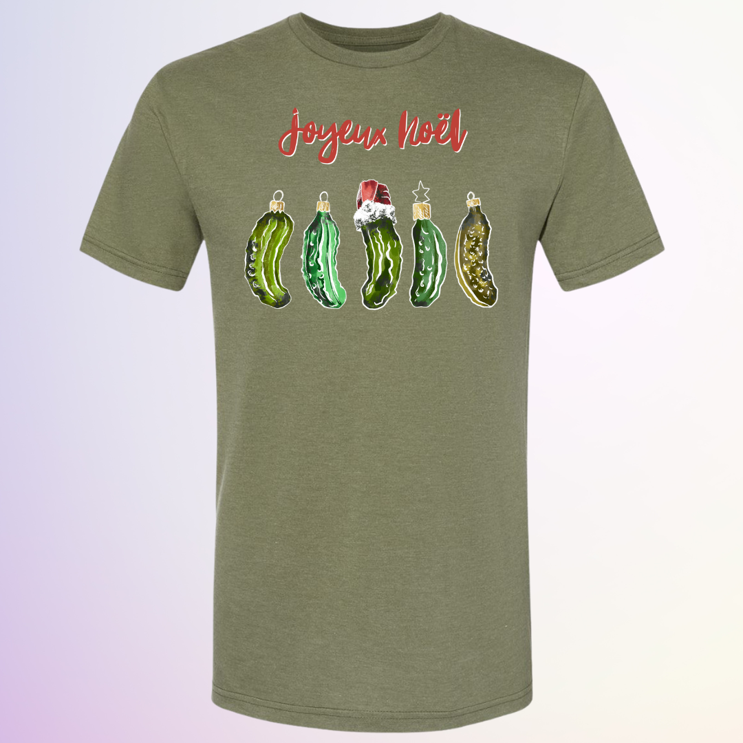 T-SHIRT / CORNICHONS DE NOEL