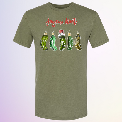 T-SHIRT / CORNICHONS DE NOEL