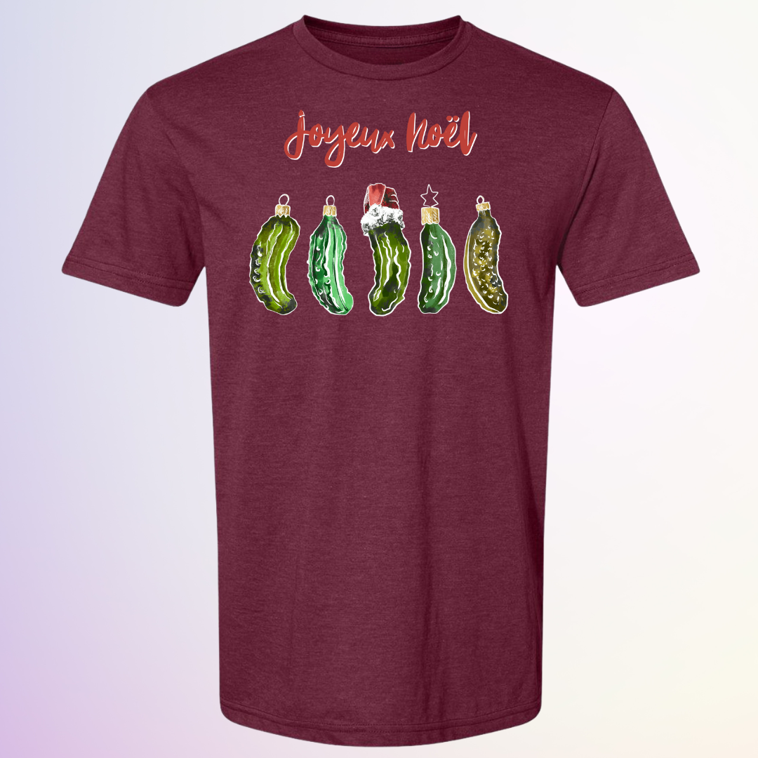 T-SHIRT / CORNICHONS DE NOEL