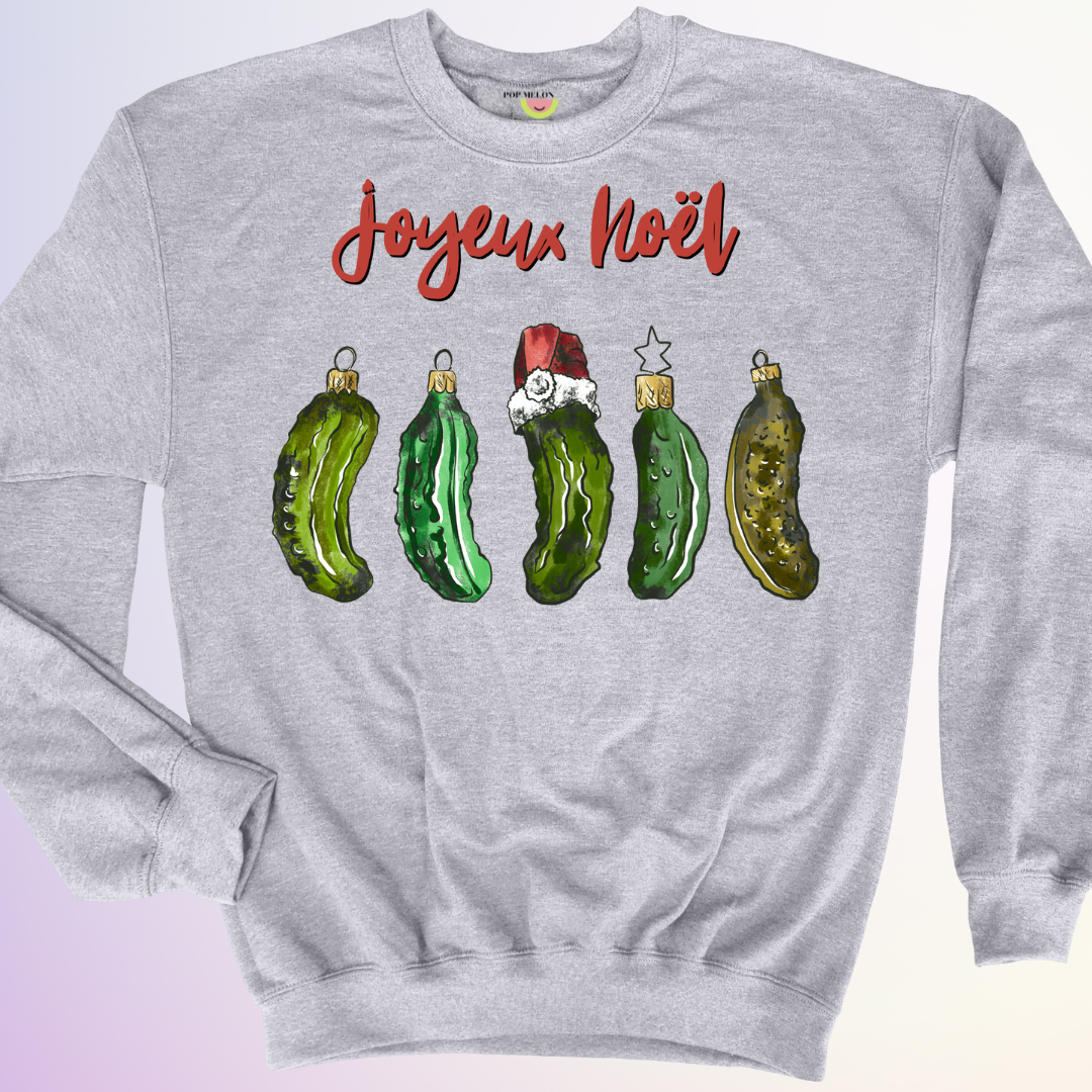 CREWNECK / CORNICHONS DE NOEL