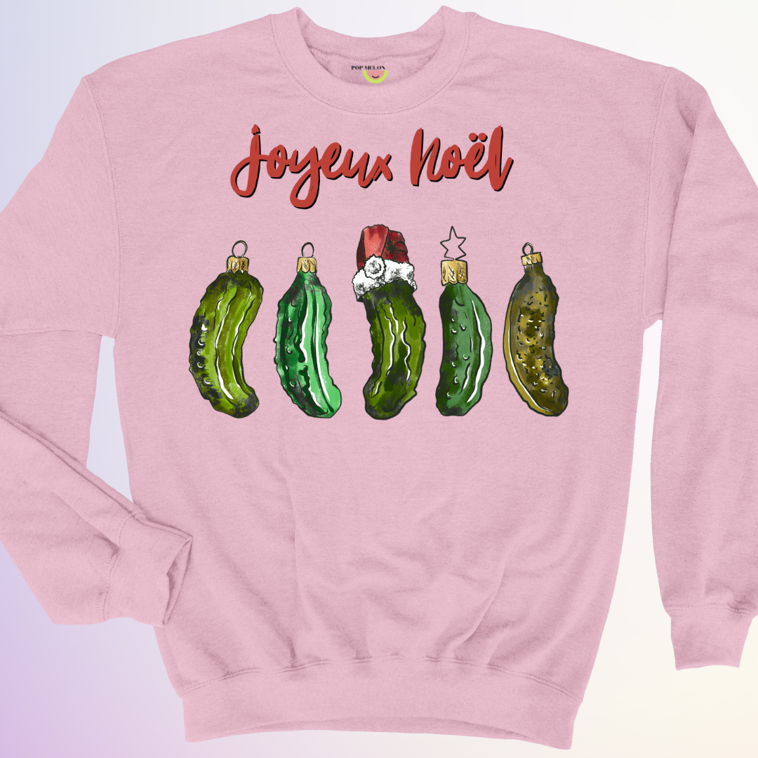 CREWNECK / CORNICHONS DE NOEL