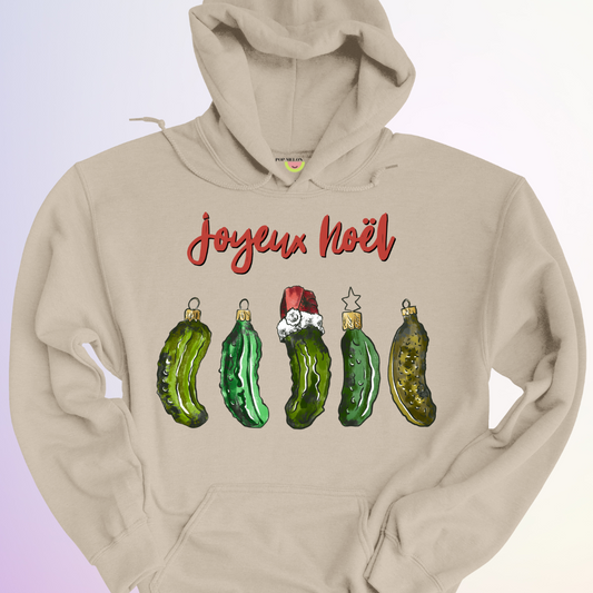 HOODIE / CORNICHONS DE NOEL